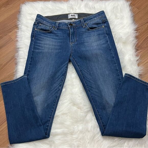 Paige Skyline Skinny Jeans Light/ Medium Wash 29 - Picture 2 of 8